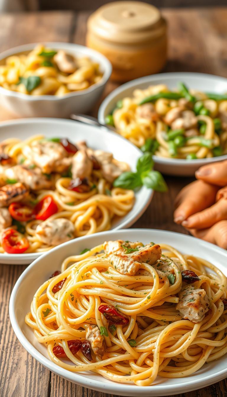 7 Light and Healthy Chicken Pasta Dishes