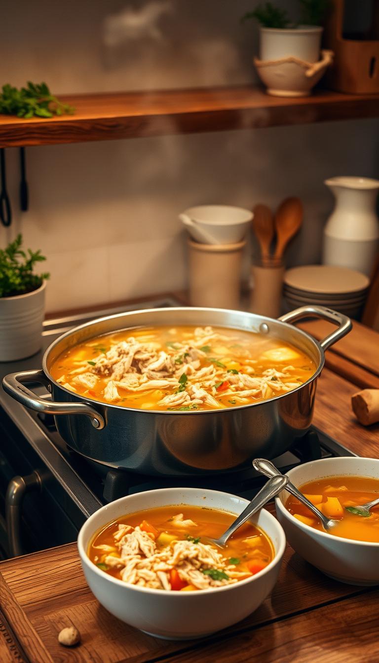 9 Comforting Shredded Chicken Soup Recipes