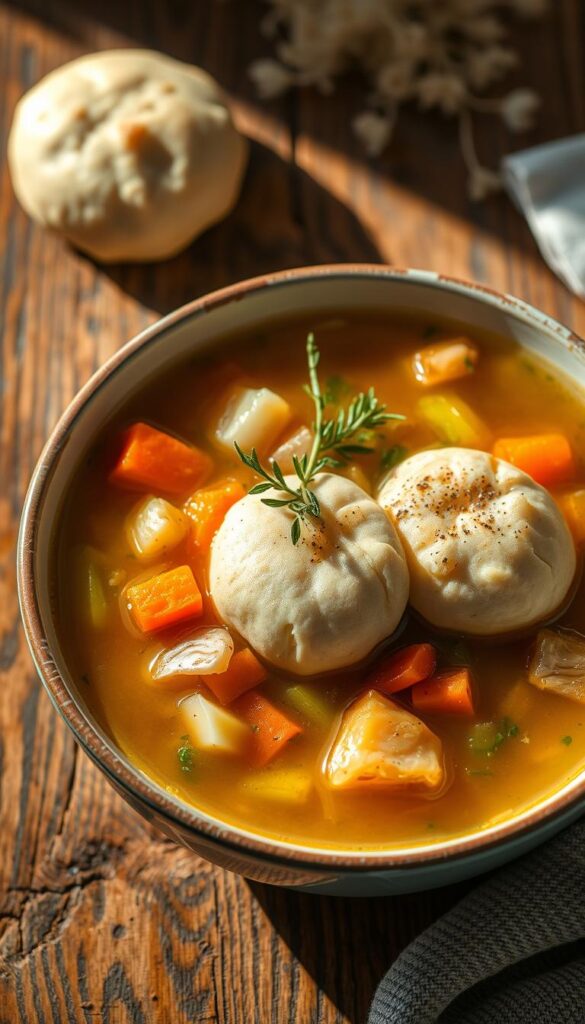 Chicken and vegetable soup Chicken and vegetable soup