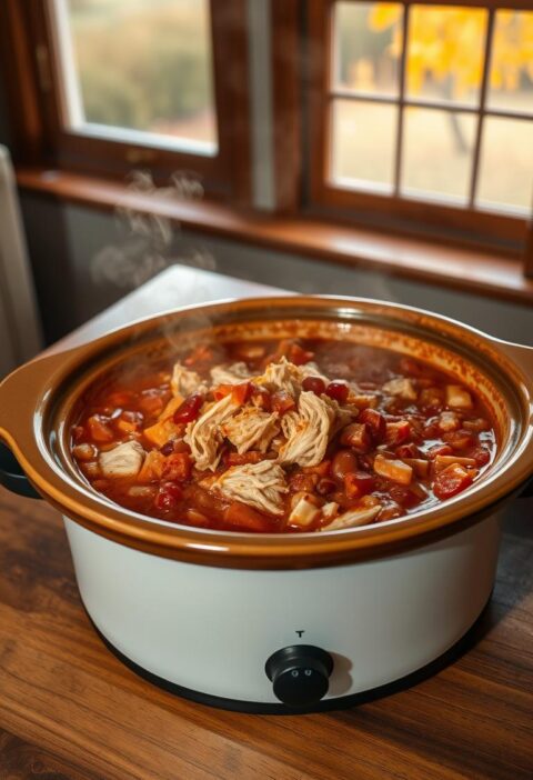 slow cooker chicken chili